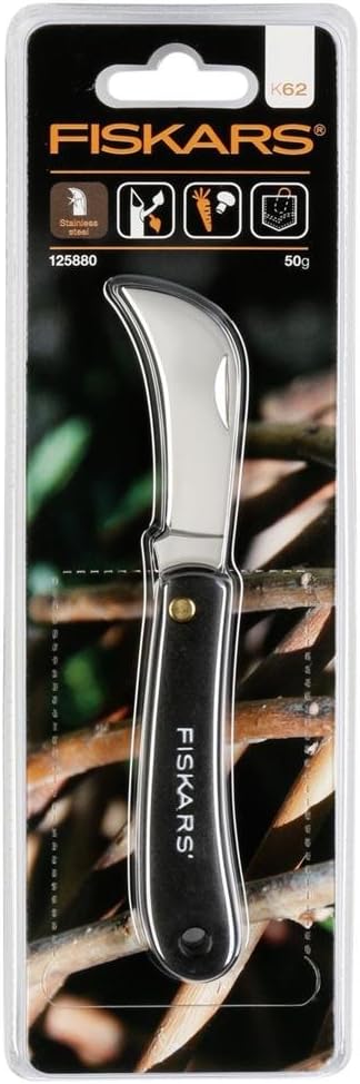 Detalle 1 de Fiskars Coltello da innesto a penna K60 17 cm – lama in acciaio inox, nero