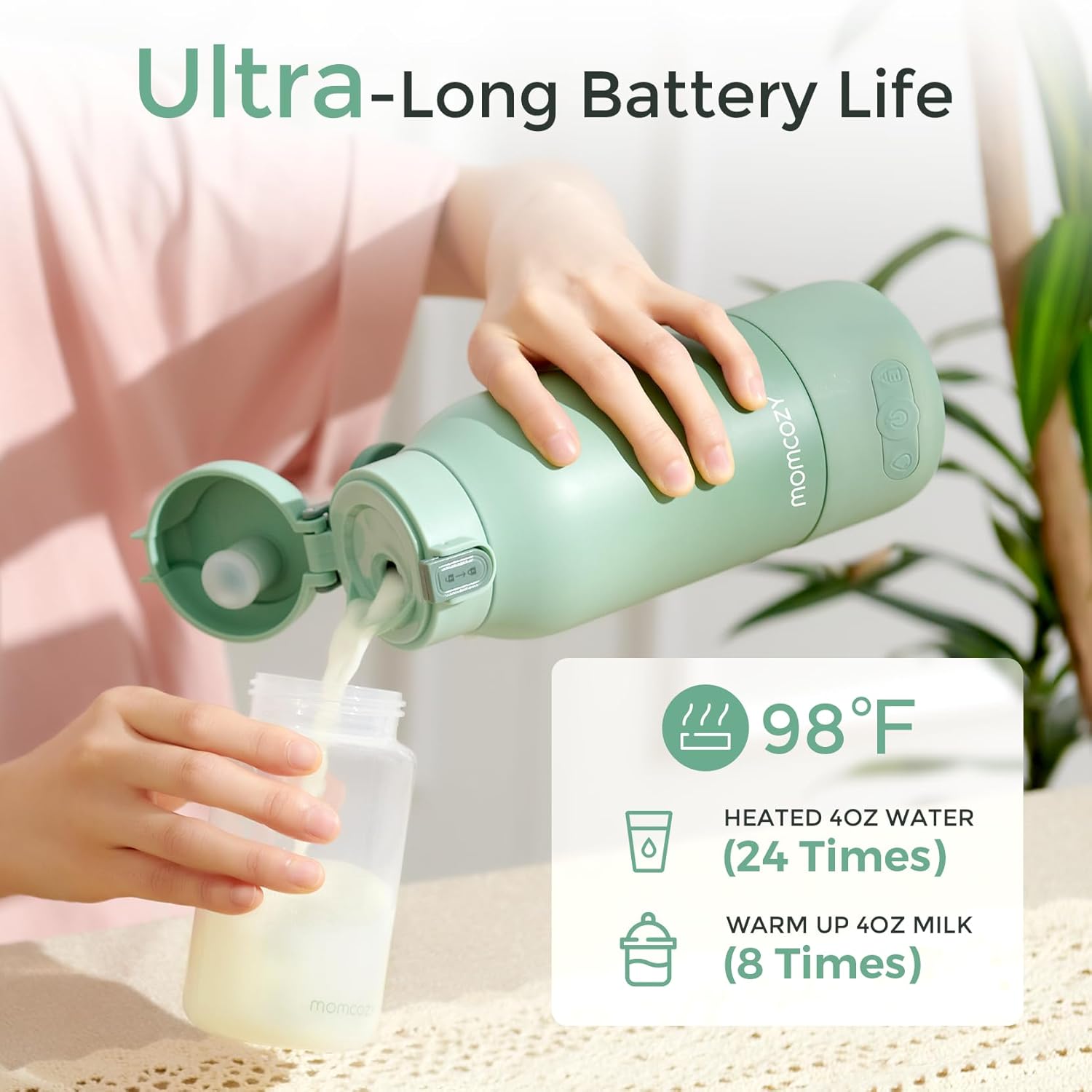Thumbnail 6 de Momcozy Portable Milk Warmer 17 oz bottle warmer