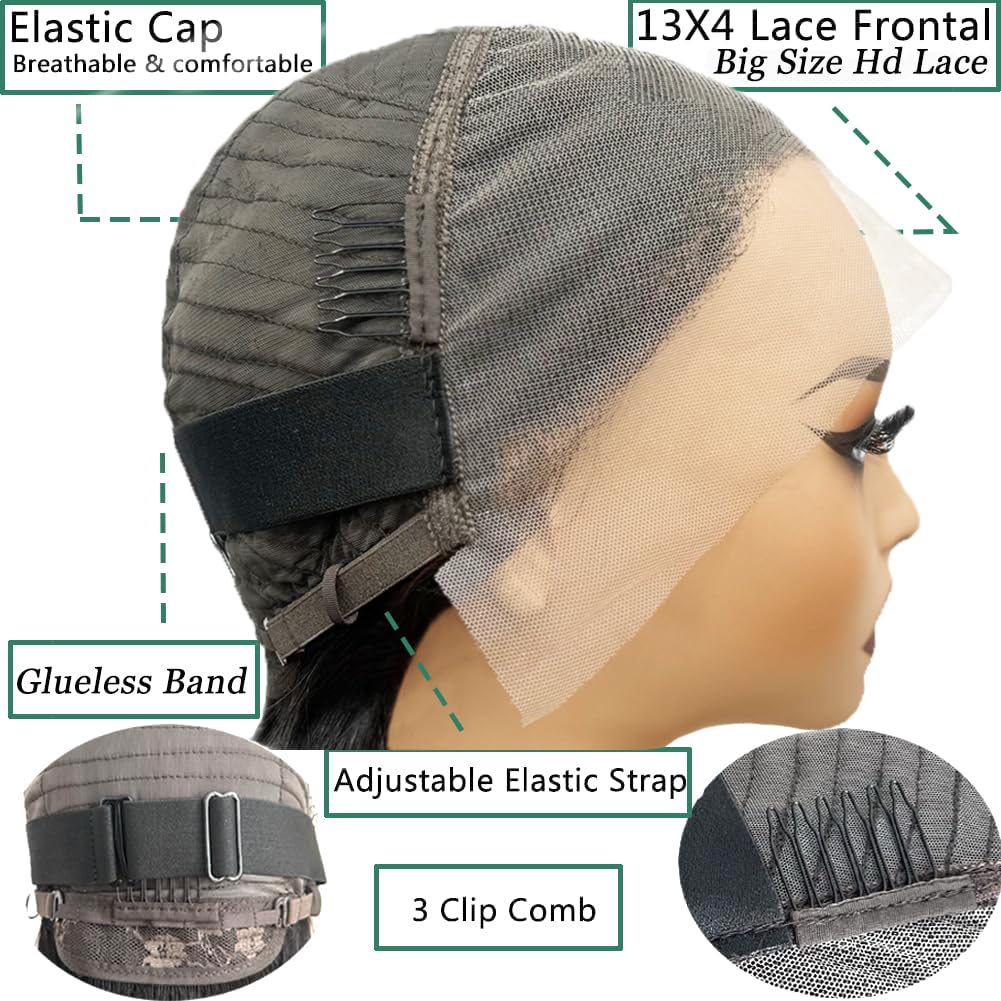 Thumbnail 6 de Douyin Bob Wig 14" Human Hair Lace Front ๐โ