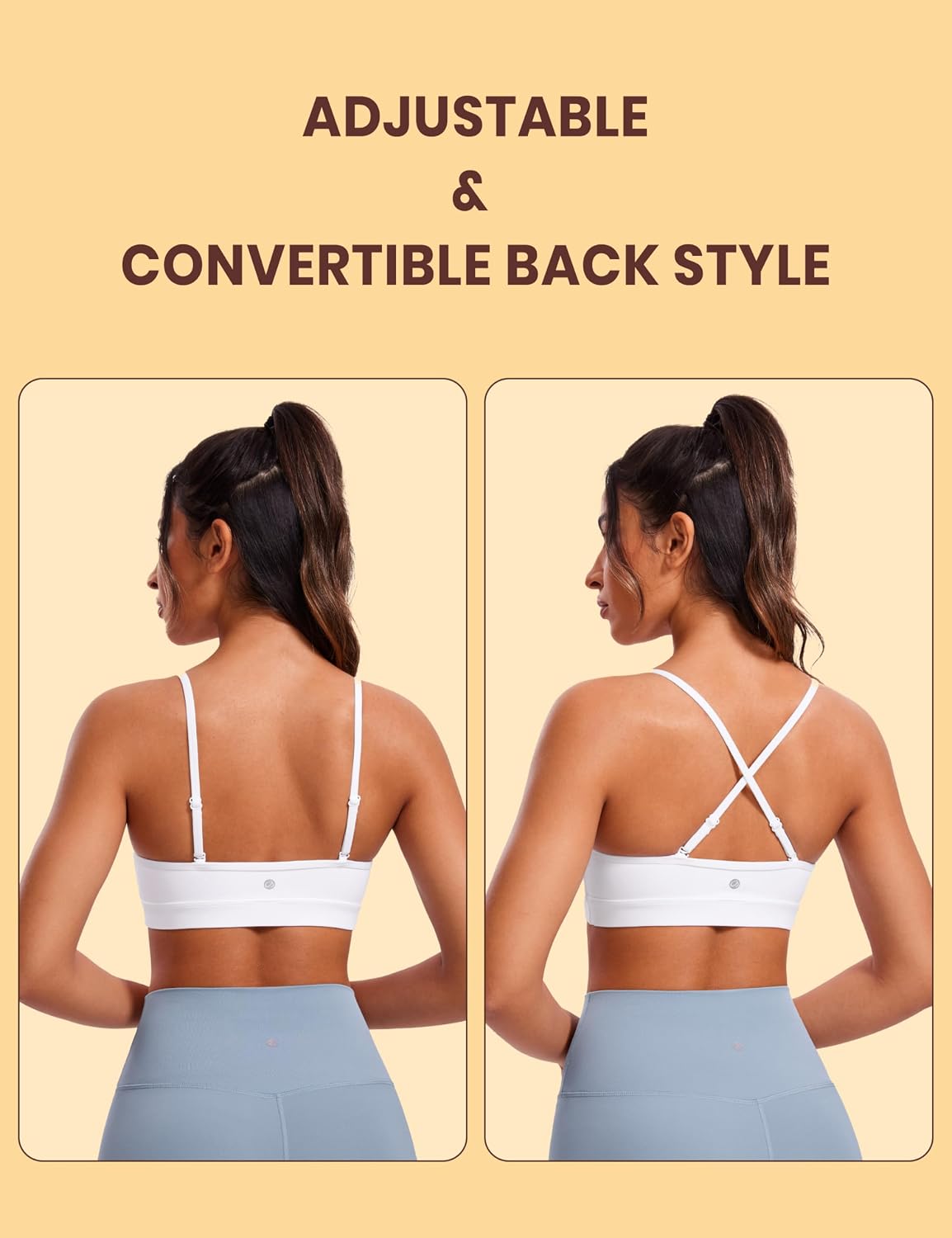 Thumbnail 4 de CRZ YOGA Butterluxe V Cuello Sujetador deportivo