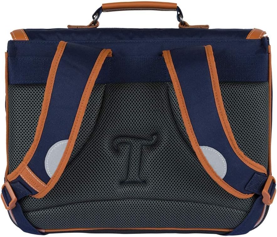 Thumbnail 1 de Cartable 35 cm Tann's Les Signatures Camille Bleu Marine — durable, écoresponsable et léger