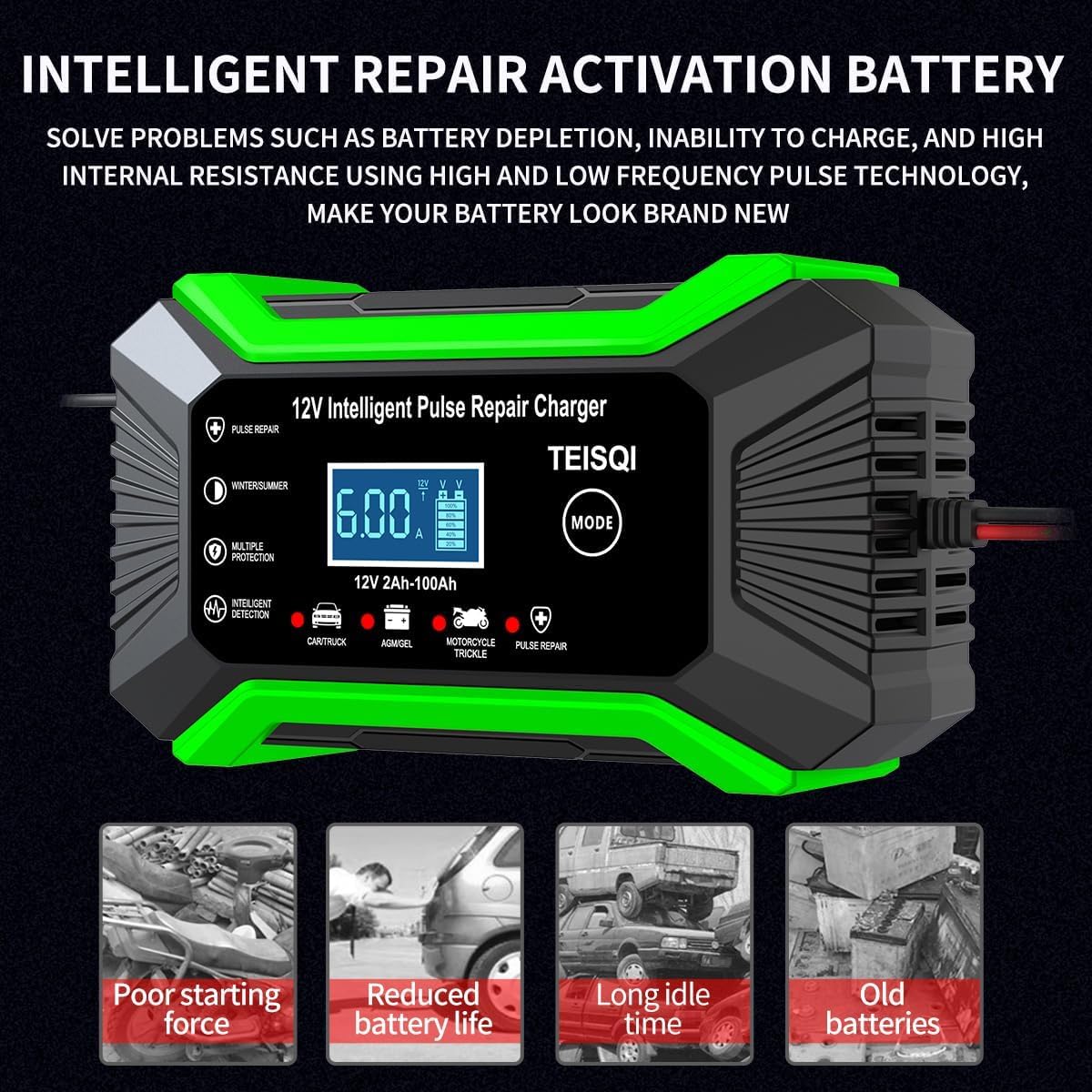 Detalle de Car Battery Charger 12V 6A Smart