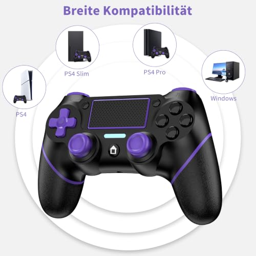 Detalle de Reddening PS4 Controller 2er-Set mit Docking-Station