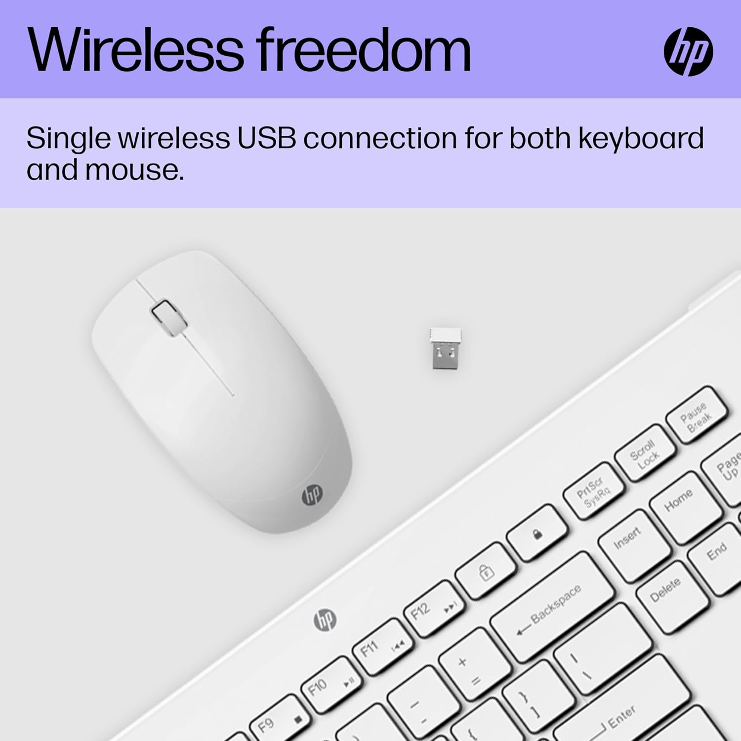 Thumbnail 2 de HP 230 Wireless Keyboard and Mouse Combo 1600 DPI ⌨️