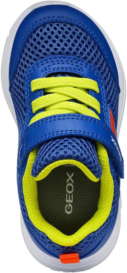 Thumbnail 3 de Geox Baby Jungen B Sprintye CSneaker – atmungsaktiver Klett-Schuh mit silbernen Akzenten