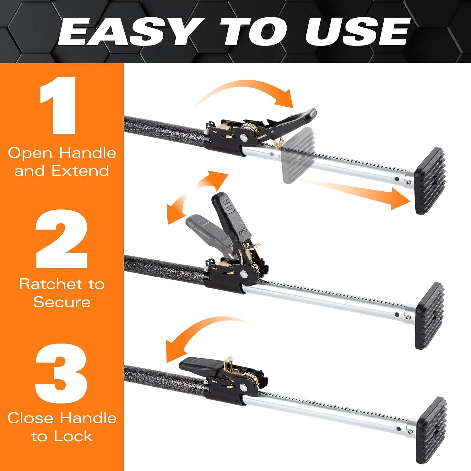 Detalle 2 de Keeper Ratcheting Cargo Bar 05059