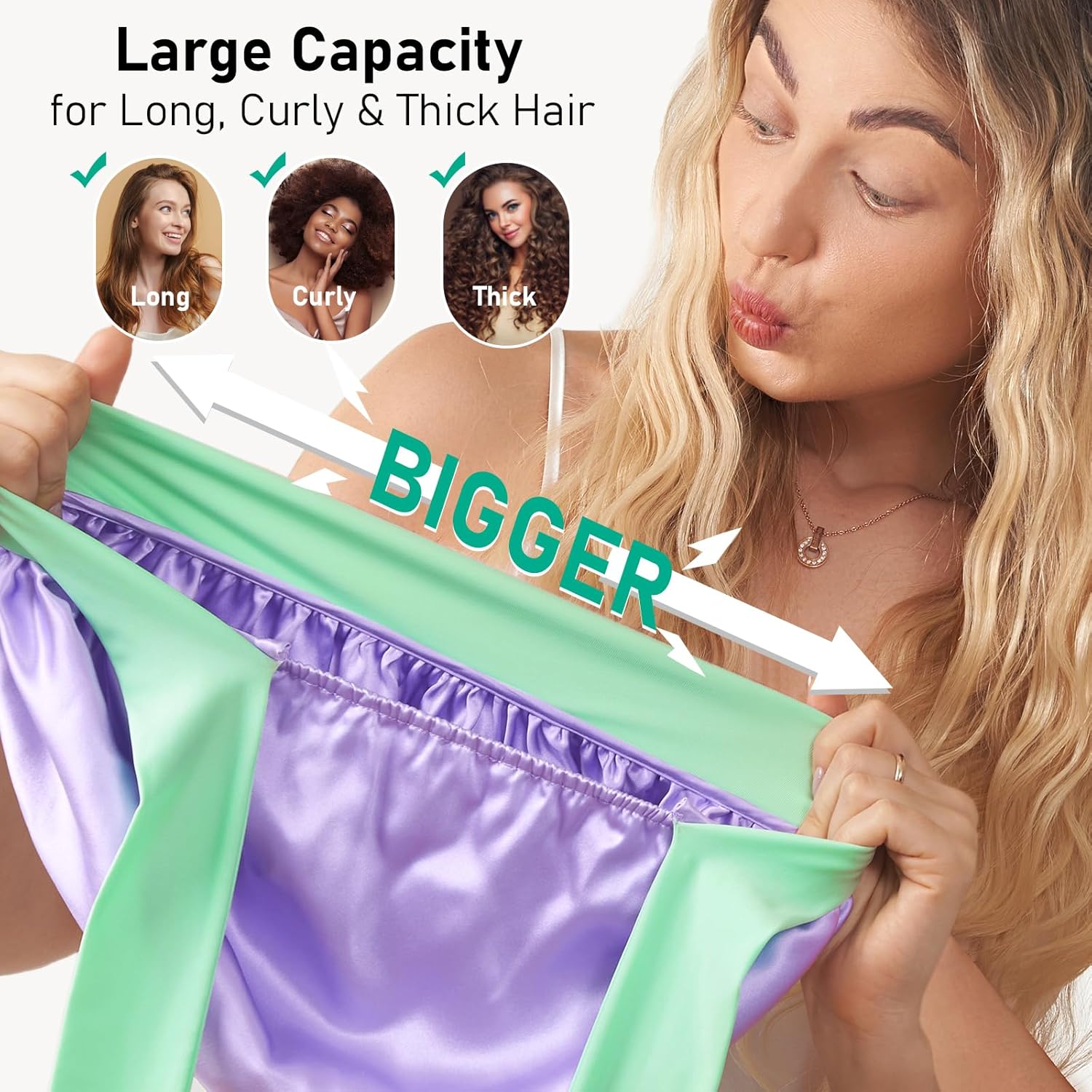 Thumbnail 4 de LitBear 22 Momme Mulberry Silk Bonnet