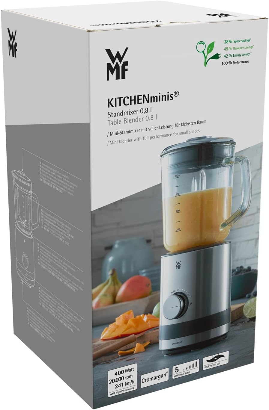 Thumbnail 9 de WMF Kitchenminis - Batidora de Vaso, Potente y Elegante 🍹