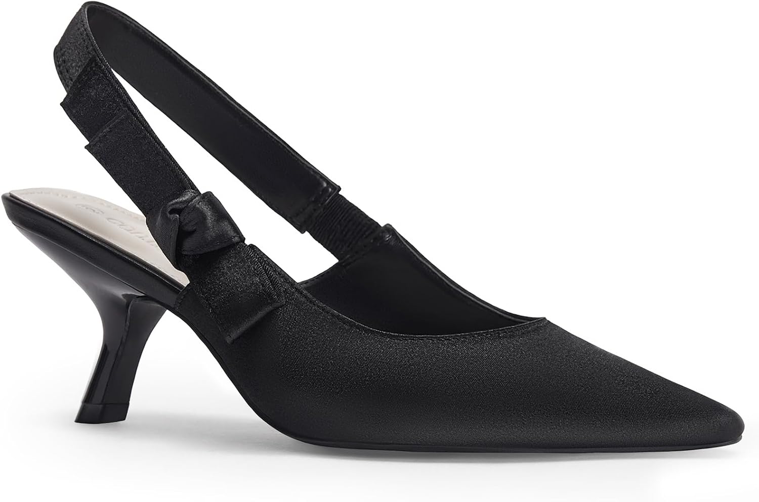 Detalle 2 de Coutgo Women's Slingback Pumps with 2.56-Inch Kitten Heels