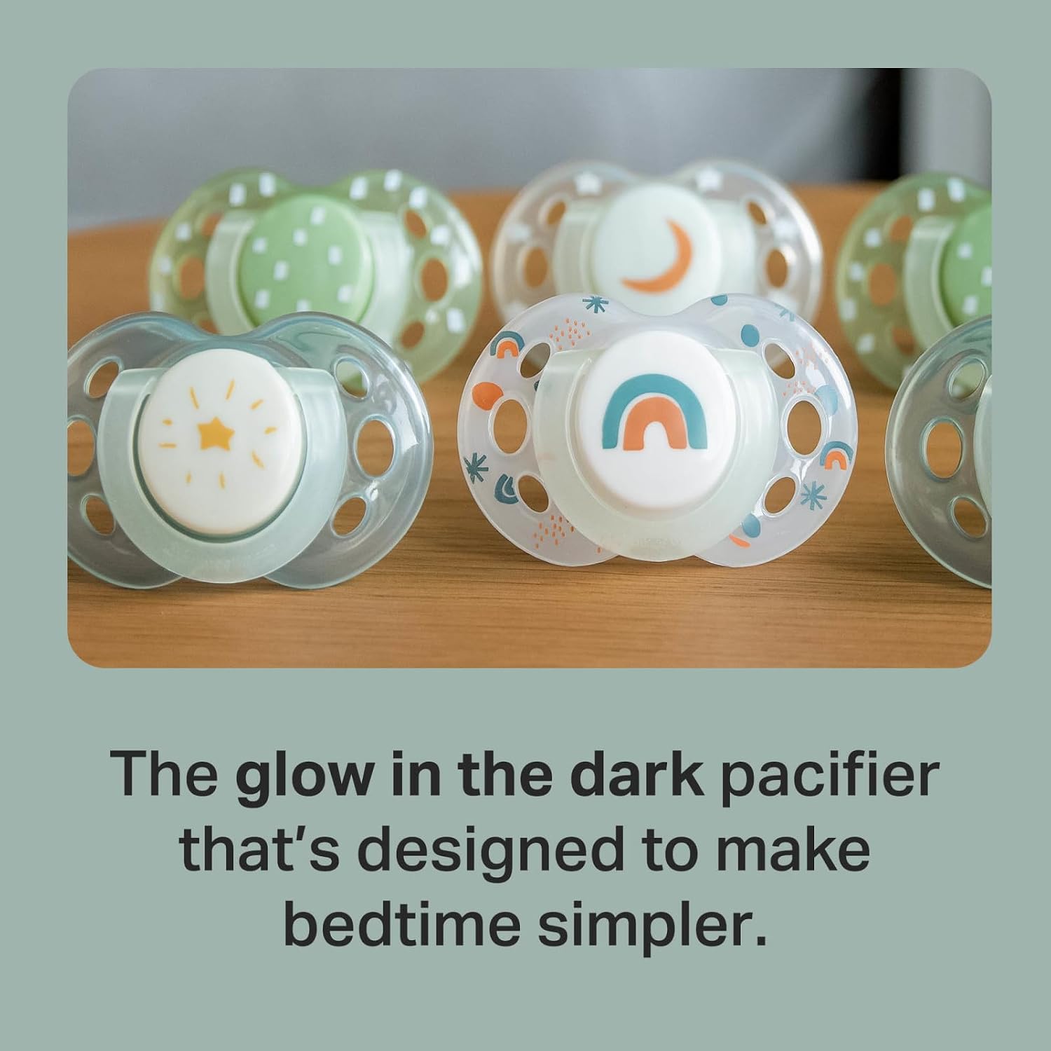 Thumbnail 2 de Tommee Tippee Night Time Pacifier 6-pack