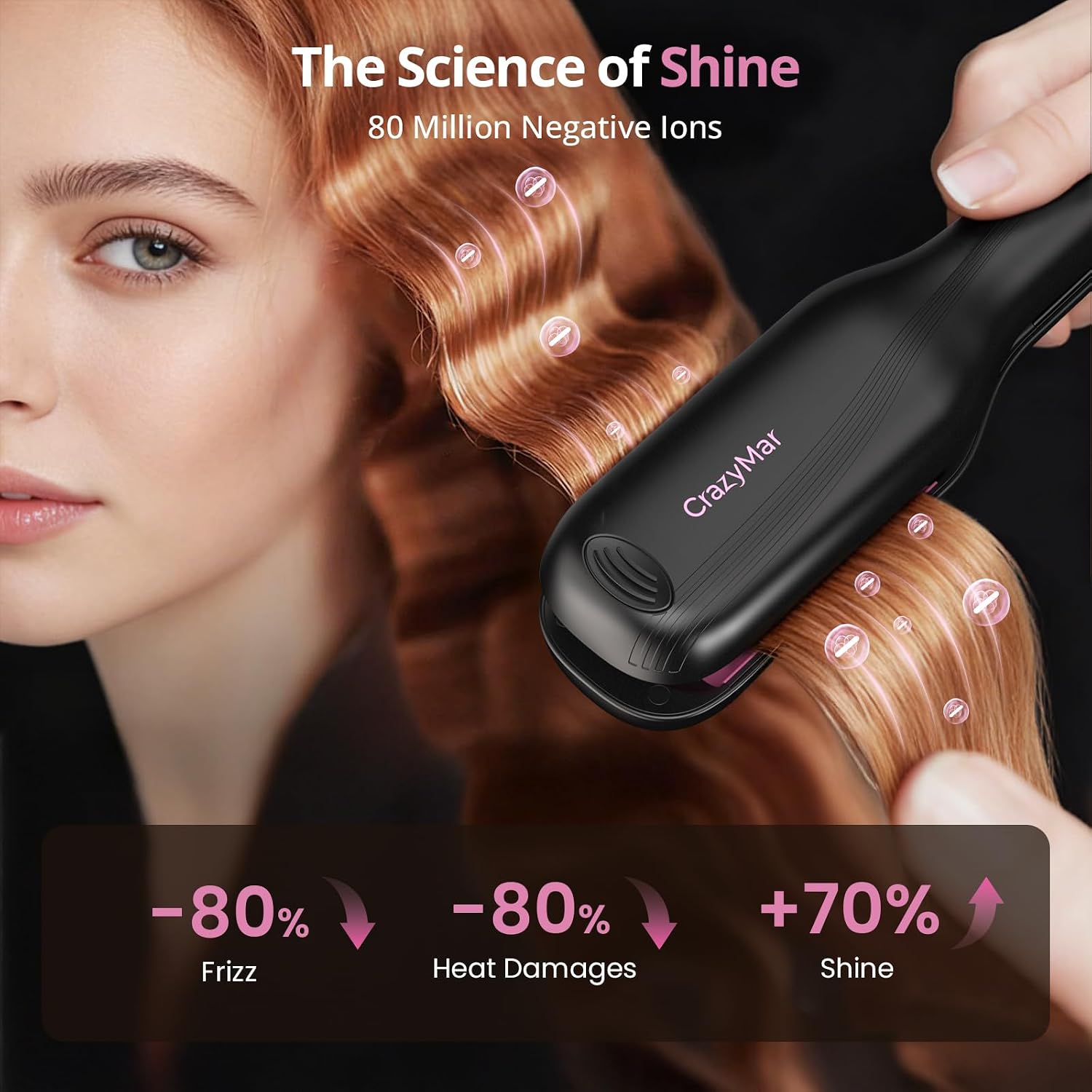 Thumbnail 3 de Hair Waver Crimper with Smart Timers – 25mm Dual Voltage, 15s Heat-Up