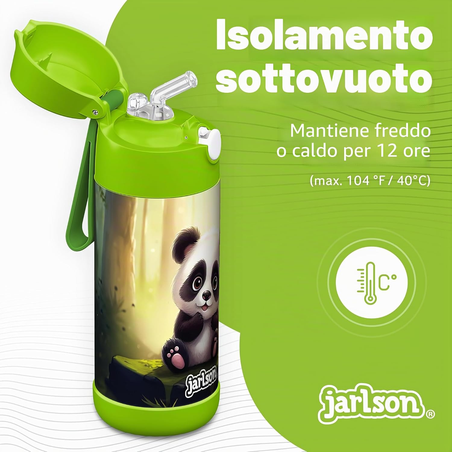 Thumbnail 1 de Jarlson CHARLI 350ml borraccia termica per bambini 📗