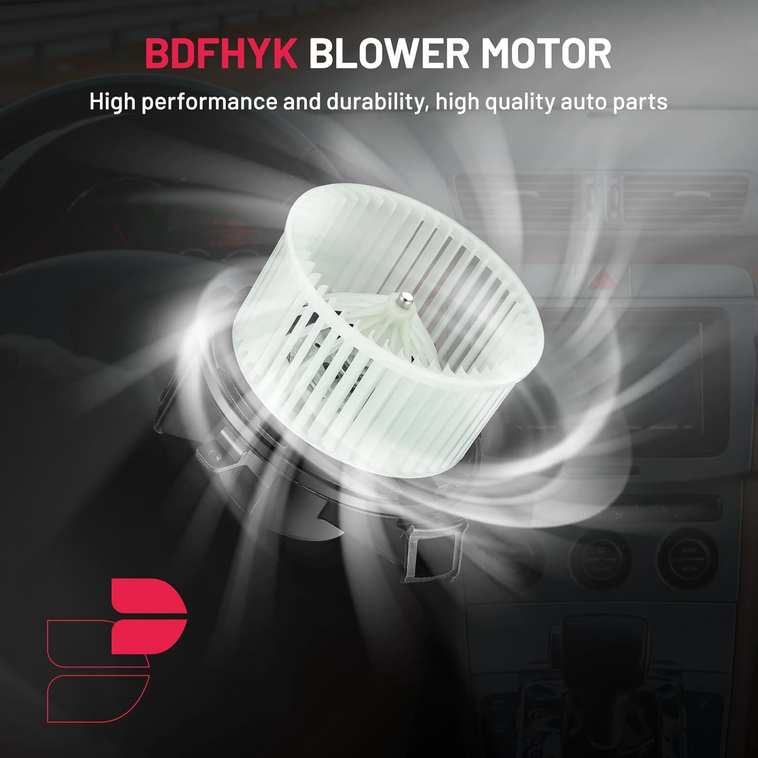 Thumbnail 6 de BDFHYK AC Heater Blower Motor Fan 1581786 (OE 22810567 / 700236) for Select Buick, GMC, Chevrolet & Saturn Vehicles