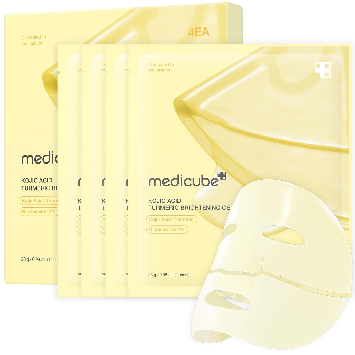 Detalle de medicube Kojic Turmeric Gel Mask 24h 🧖♀