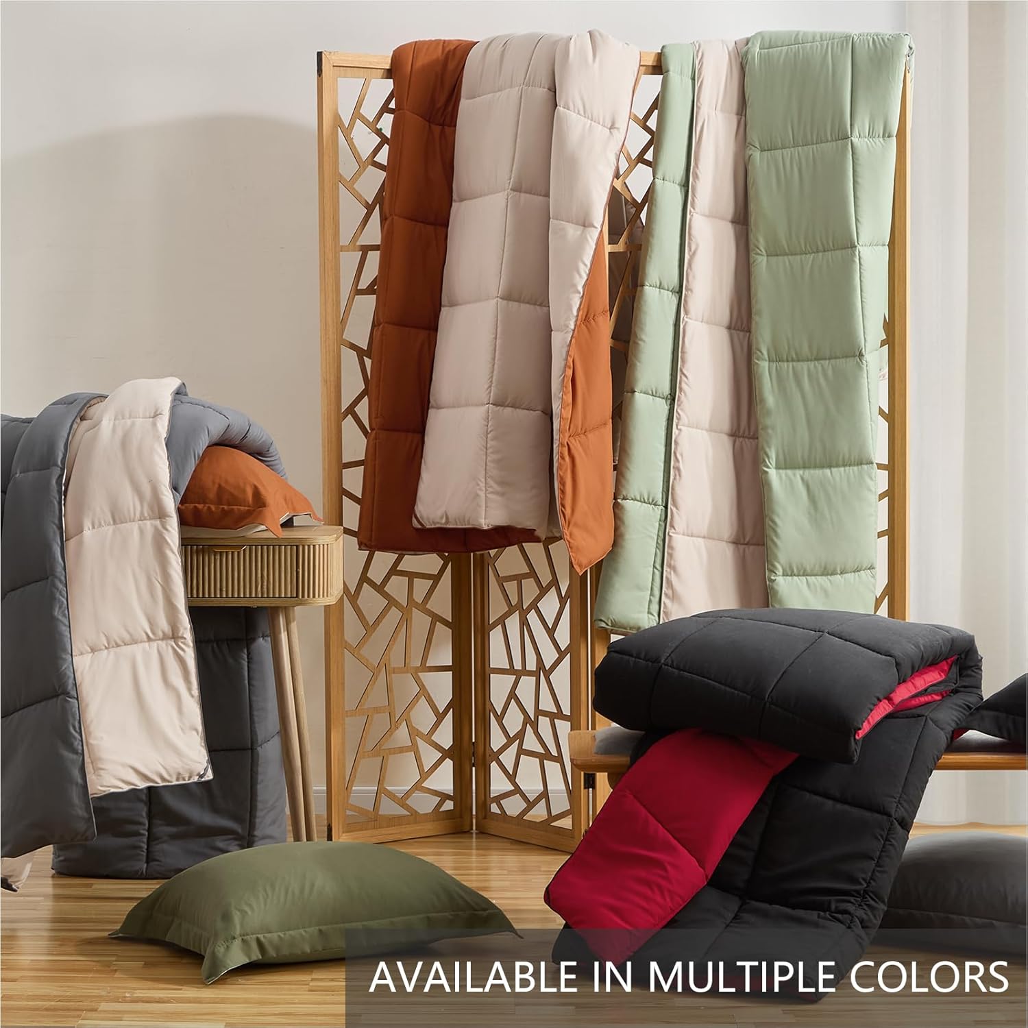 Thumbnail 5 de Homelike Moment Queen Comforter Set 3-Piece