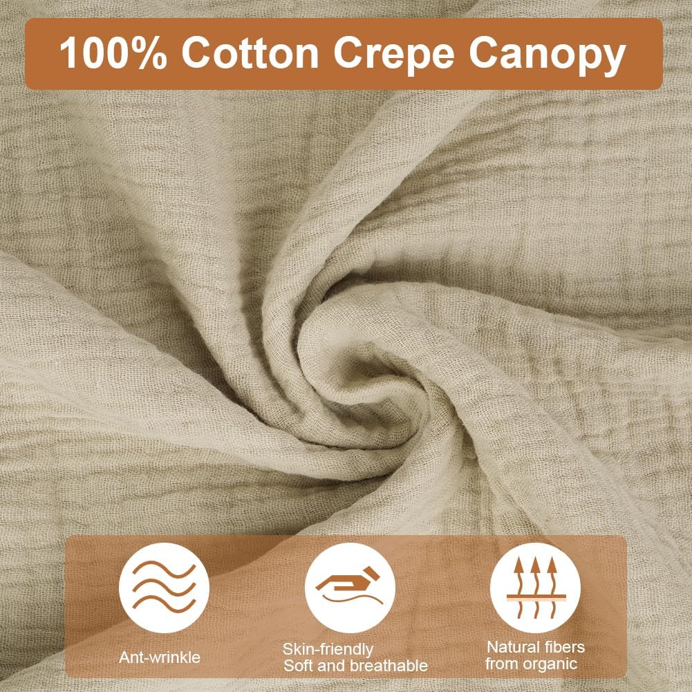 Thumbnail 3 de Children’s bed canopy 135 x 360cm cotton