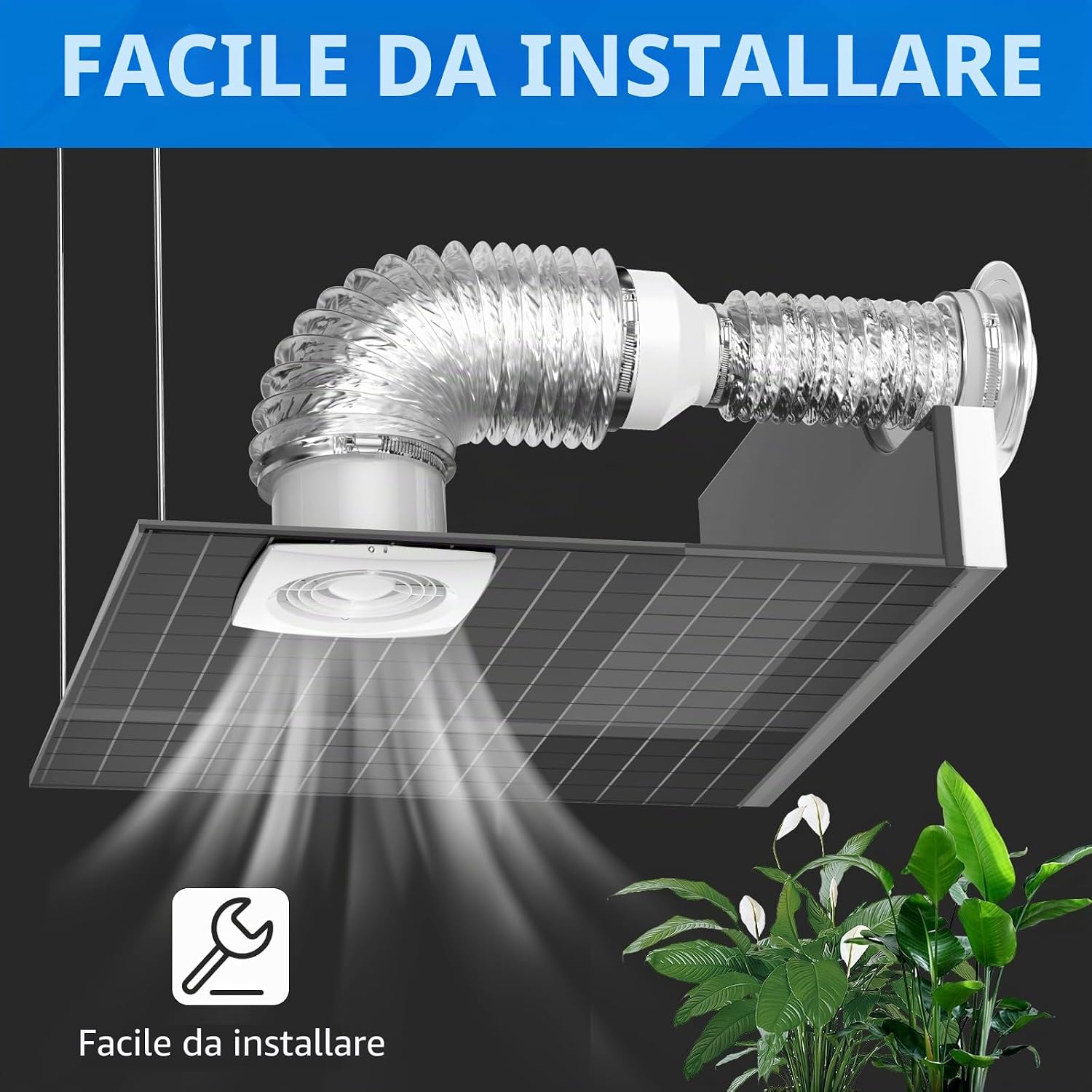 Thumbnail 4 de Hon&Guan Riduttore da 110mm a 100mm per Tubo di Ventilazione