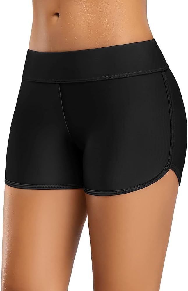 Imagen de Womens swim shorts tummy control UPF50+ en OfertitasTOP