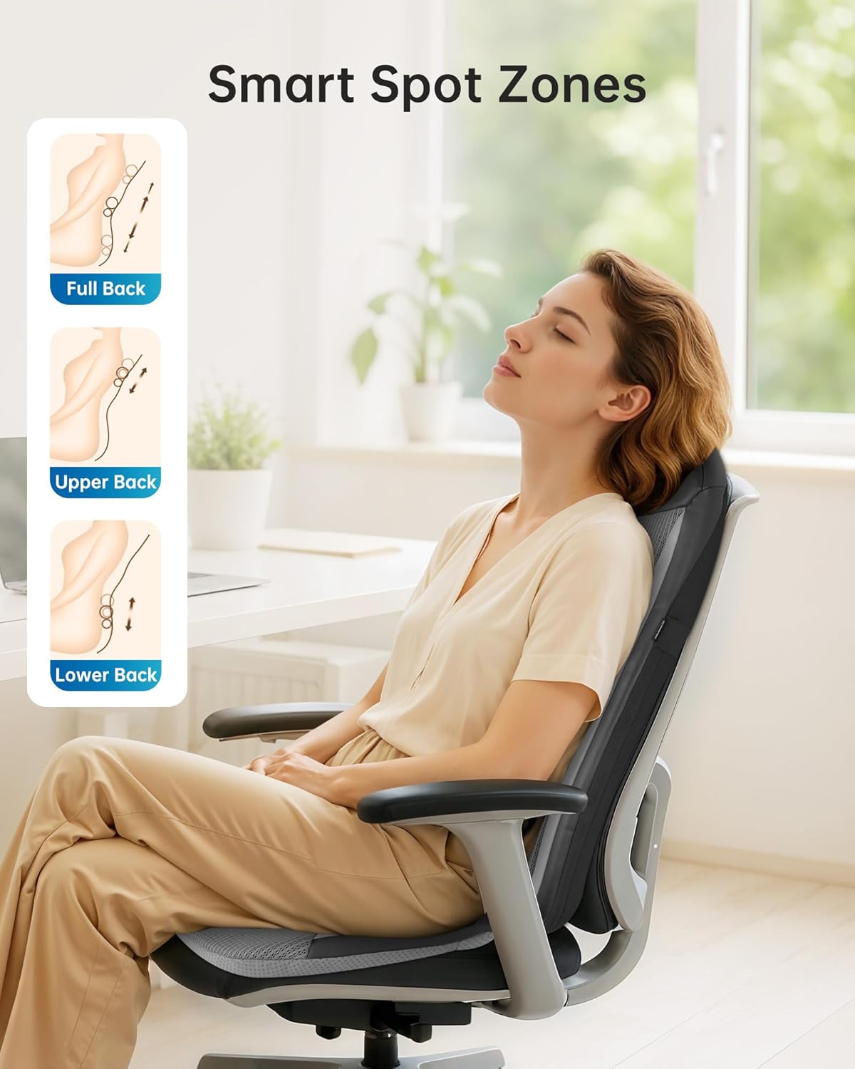 Detalle 1 de COMFIER Sedile Massaggiante Shiatsu 💺