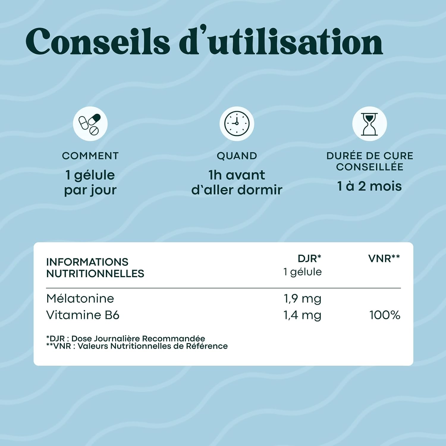 Thumbnail 4 de Mélatonine 1,9 mg Essentials by Novoma – Endormissement rapide et sommeil naturel