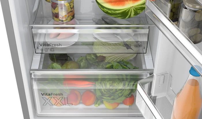 Detalle de Bosch KGN392LCF Kühlgefrierkombination mit Multi Airflow und 0-Grad-Zone
