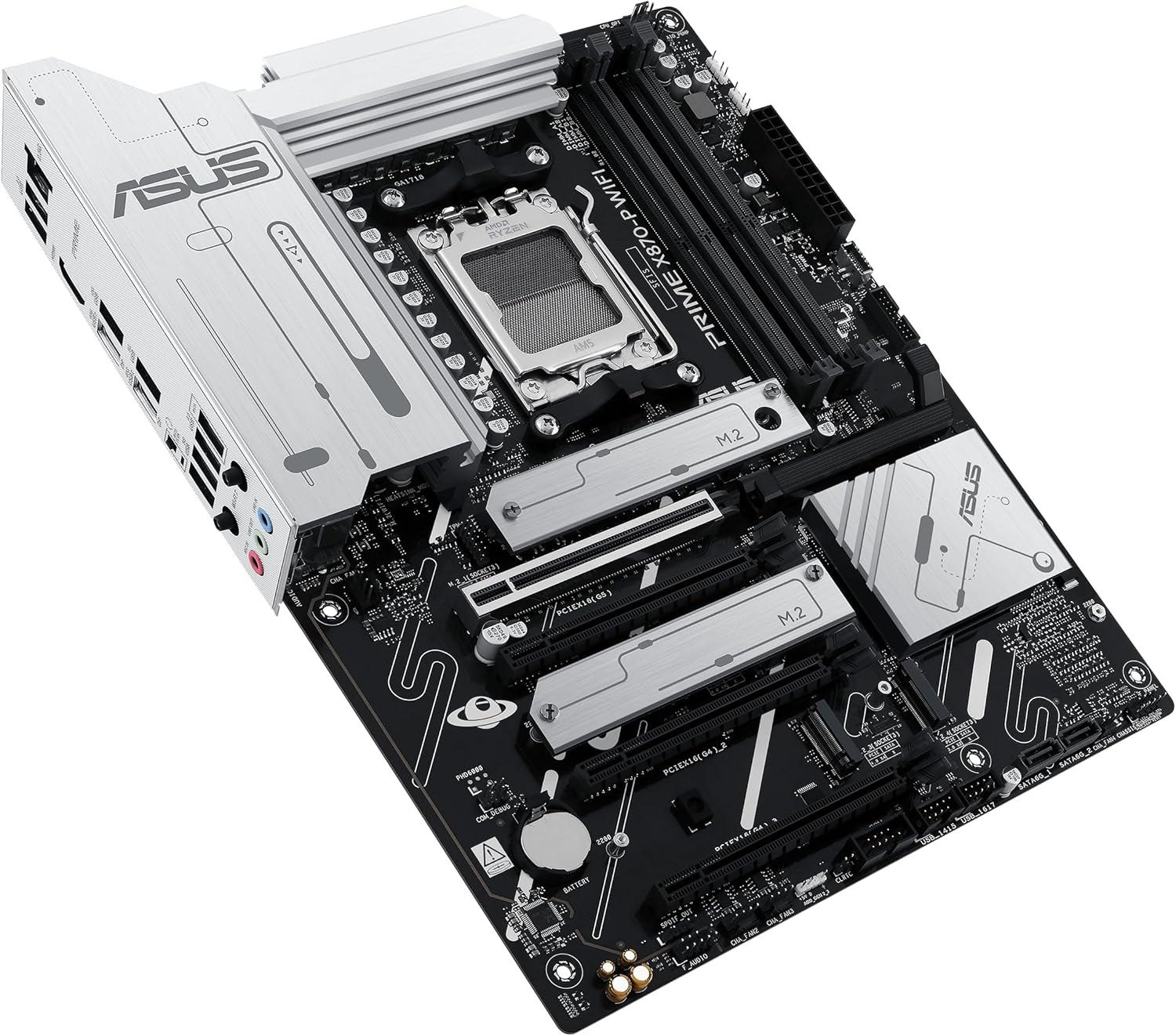 Thumbnail 6 de ASUS Prime X870-P WiFi Mainboard für Sockel AM5 (ATX) – WiFi 7, PCIe 5.0, 4× M.2