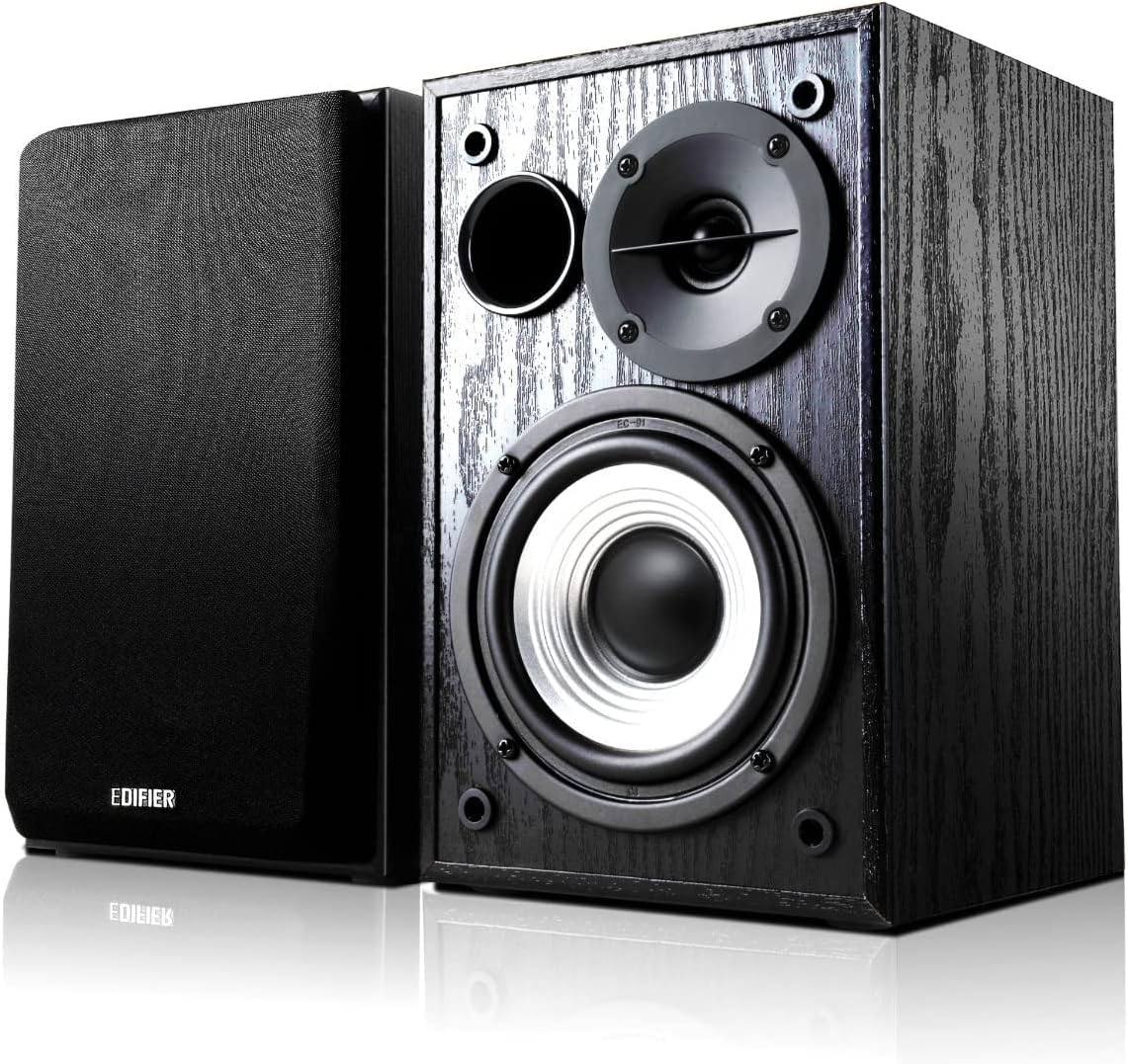 Detalle de Edifier R980T altavoces de estante 2x12 W