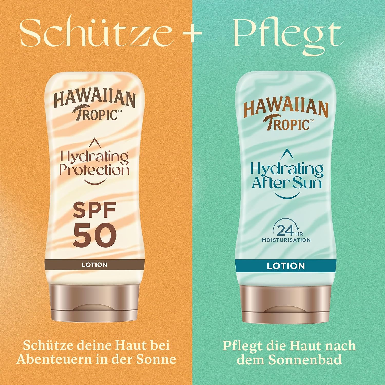 Detalle 2 de Hawaiian Tropic Hydrating After Sun – für den Erhalt der Bräune, 180 ml