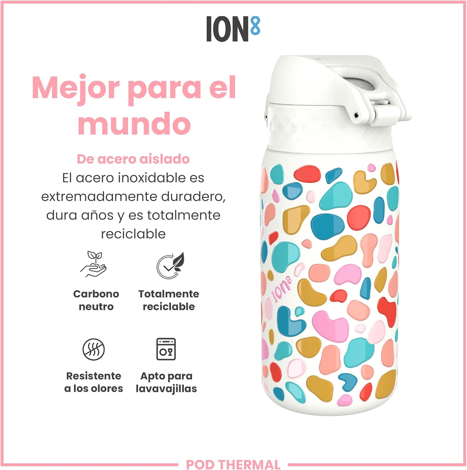Thumbnail 4 de ION8 Botella Térmica Infantil 320ml 🧊 Sin Fugas y Fácil de Limpiar