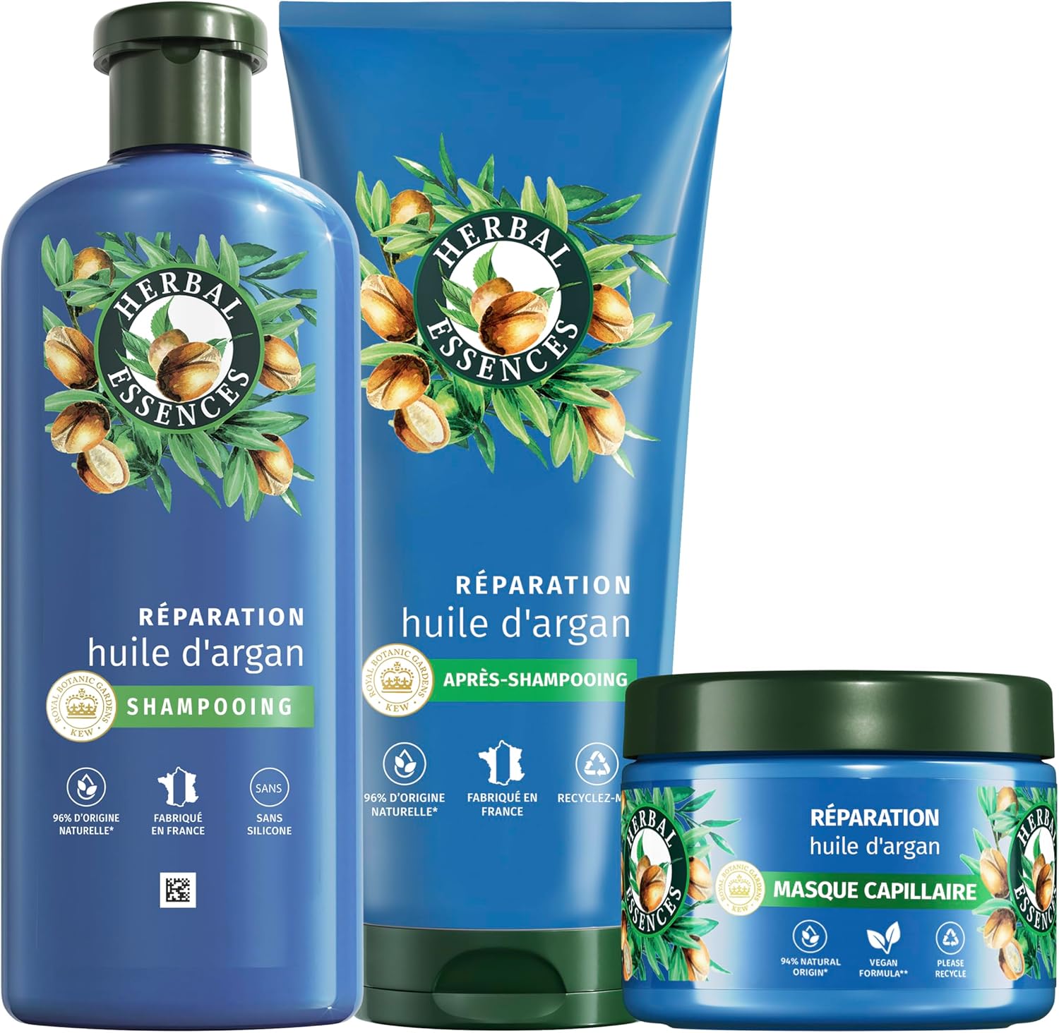 Detalle de Herbal Essences Argan Oil Repair Routine 250 ml