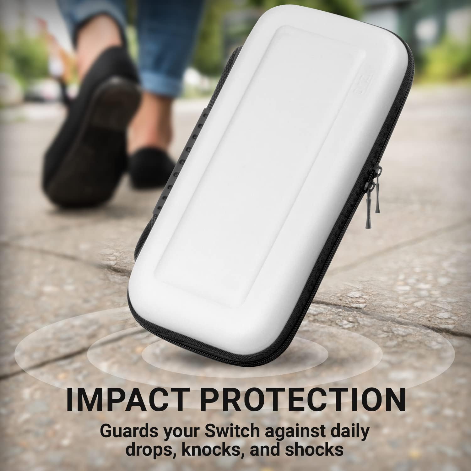 Detalle 2 de Orzly Carry Case for Nintendo Switch OLED 7-inch