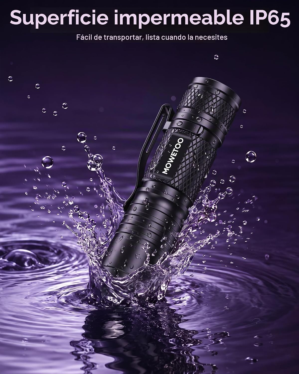 Thumbnail 6 de MOWETOO Linterna UV Recargable 395 nm