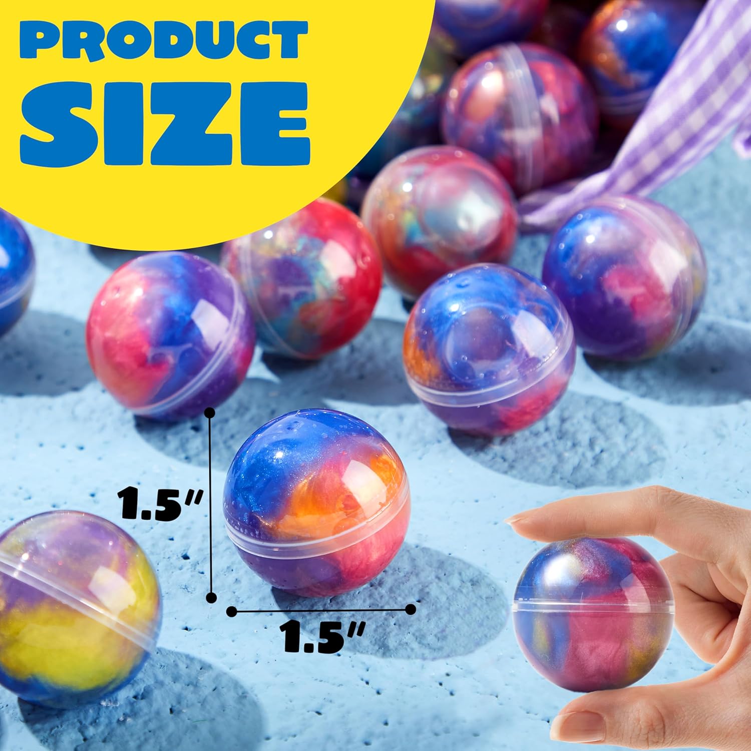 Detalle de JOYIN Galaxy Slime Ball Party Favors – 36er Set, nicht klebender, sicherer Schleimball für Kinder, ideal als Partygag