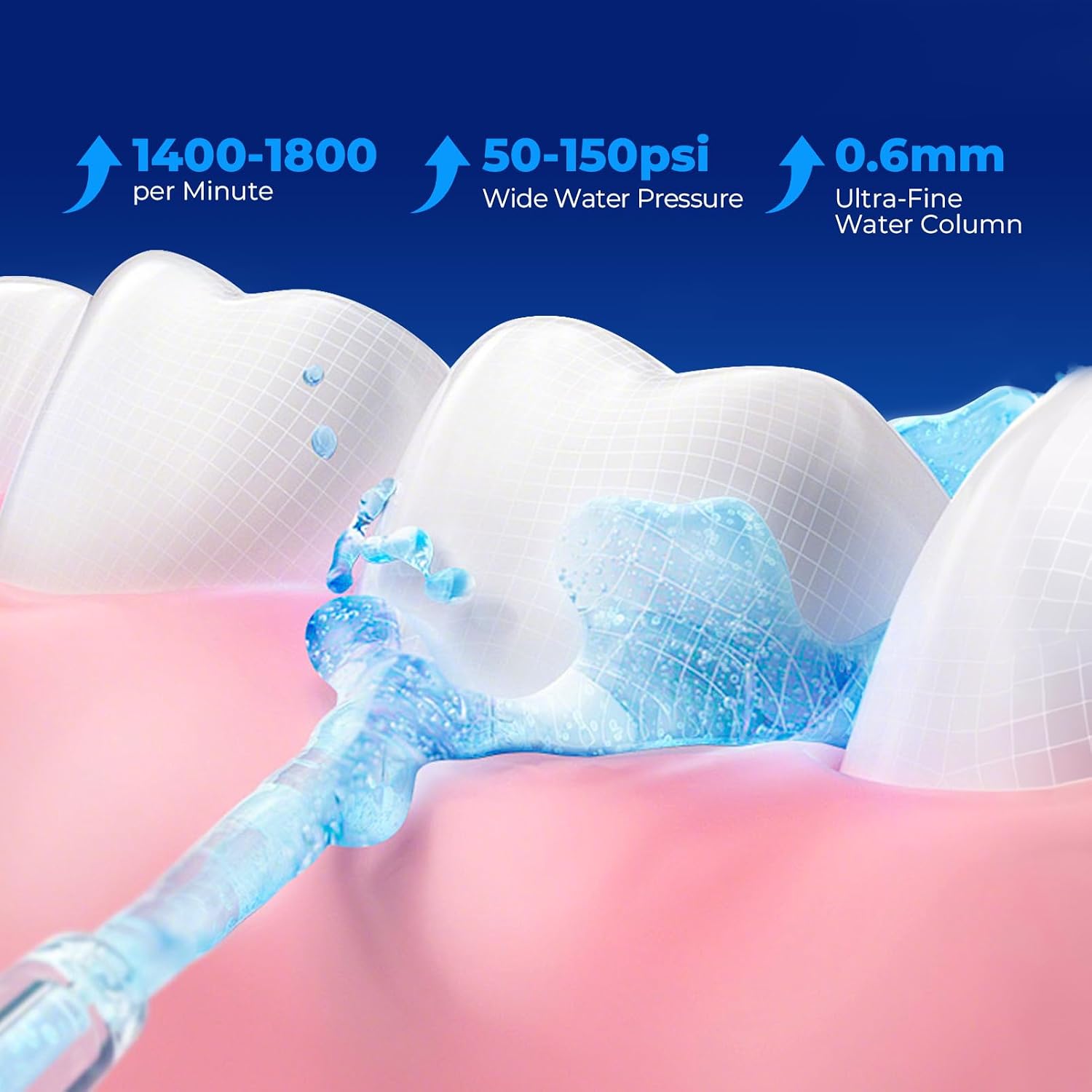 Thumbnail 6 de Bezvoi Cordless Water Flosser, 300 mL Tank