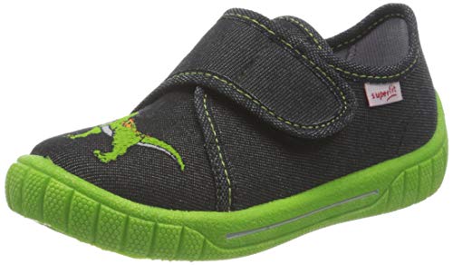 Detalle de Superfit Jungen BILL Hausschuhe – Schwarz 0010