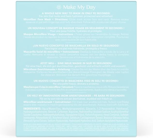 Thumbnail 6 de FOREO Make My Day maschera attivabile da UFO: 7 maschere in microfibra da 6 g
