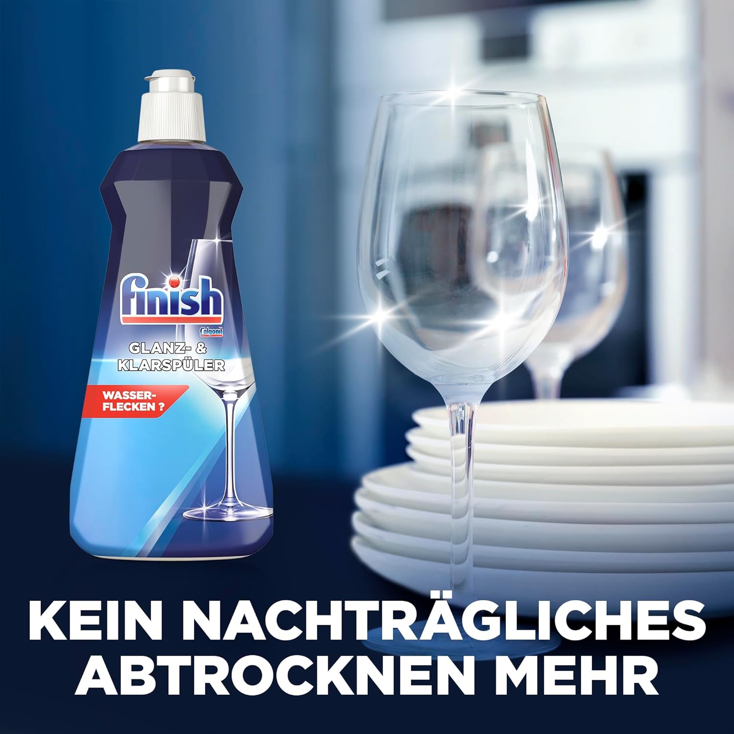 Detalle 2 de Finish Glanz- und Klarspüler 6 x 400 ml