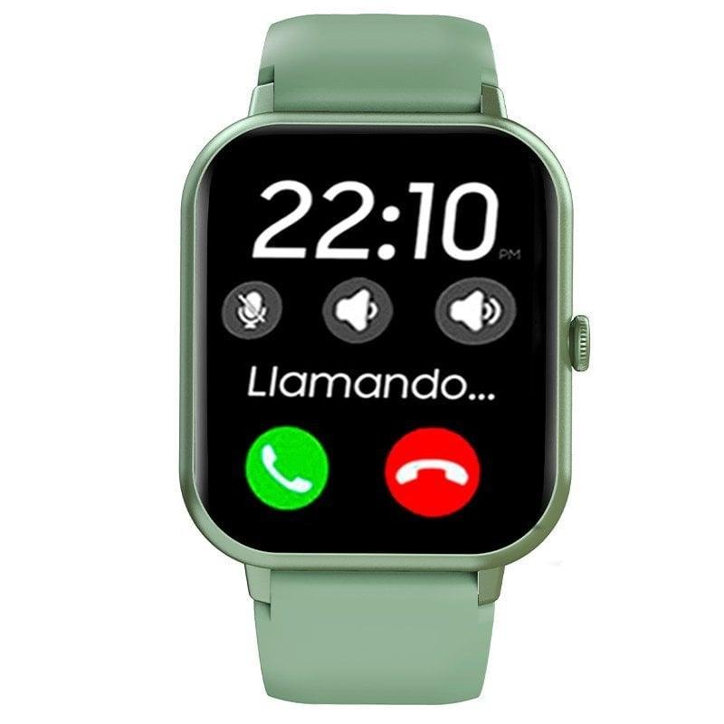 Detalle 2 de Cool Forest Smartwatch Silicona Verde de Cool: salud, notificaciones y estilo en una pulsera