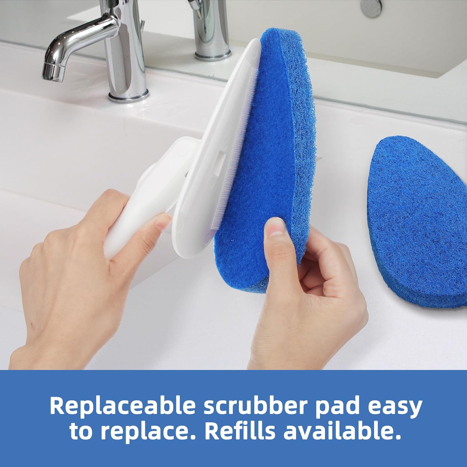 Thumbnail 2 de Qaestfy 51in Shower Scrubber with Long Handle
