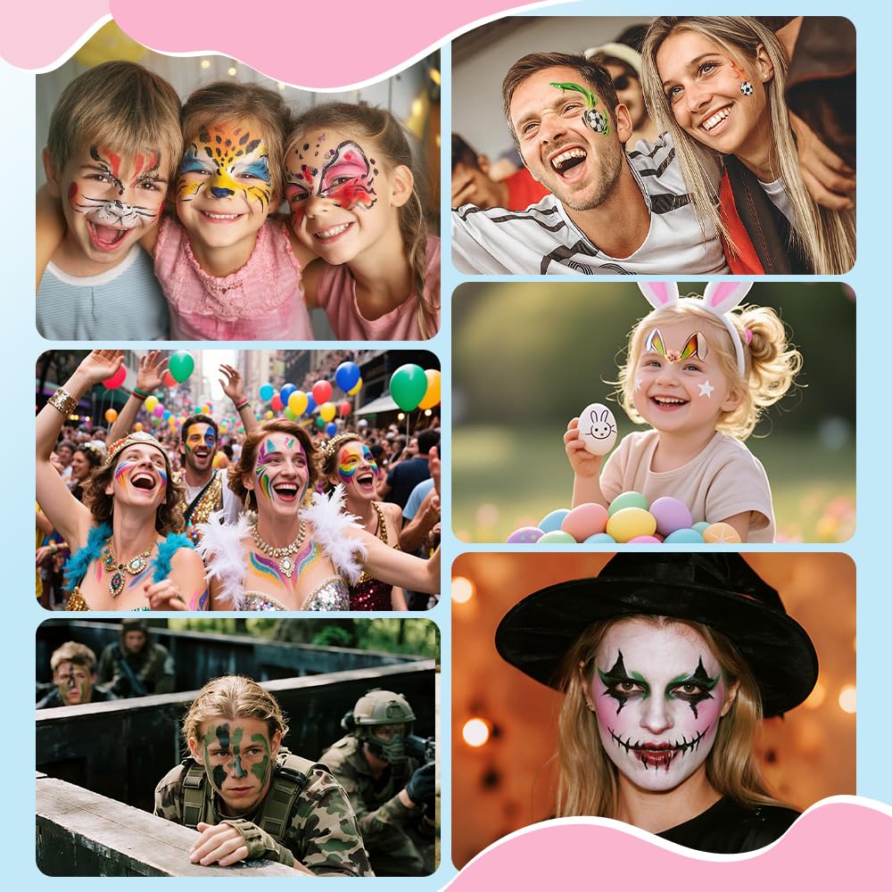 Thumbnail 5 de Janolia Gesichtsfarbe 8 Farben Kinderschminke 🎭