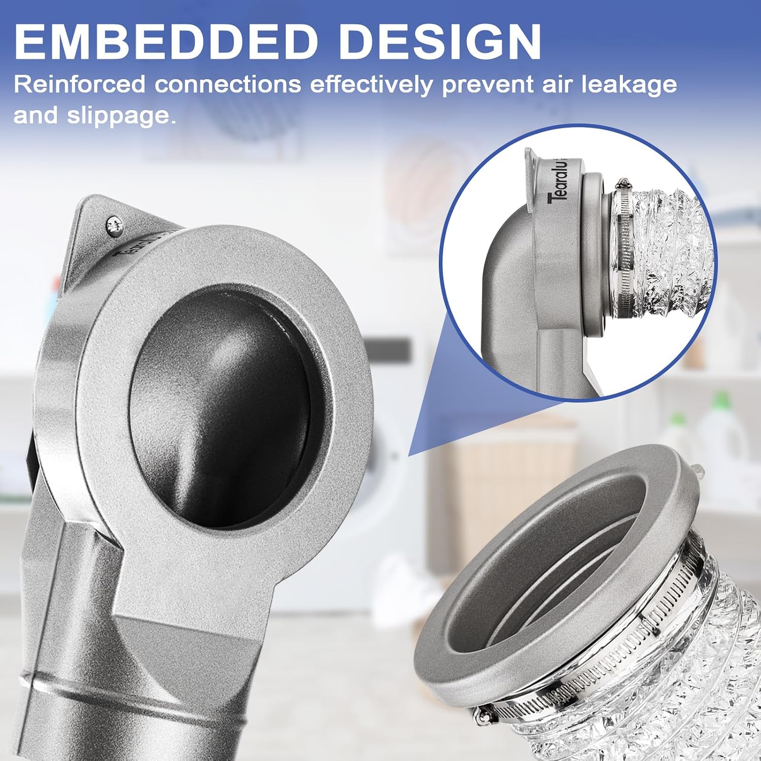 Thumbnail 6 de Tearalu Magnetic Dryer Vent Connector Kit DV90