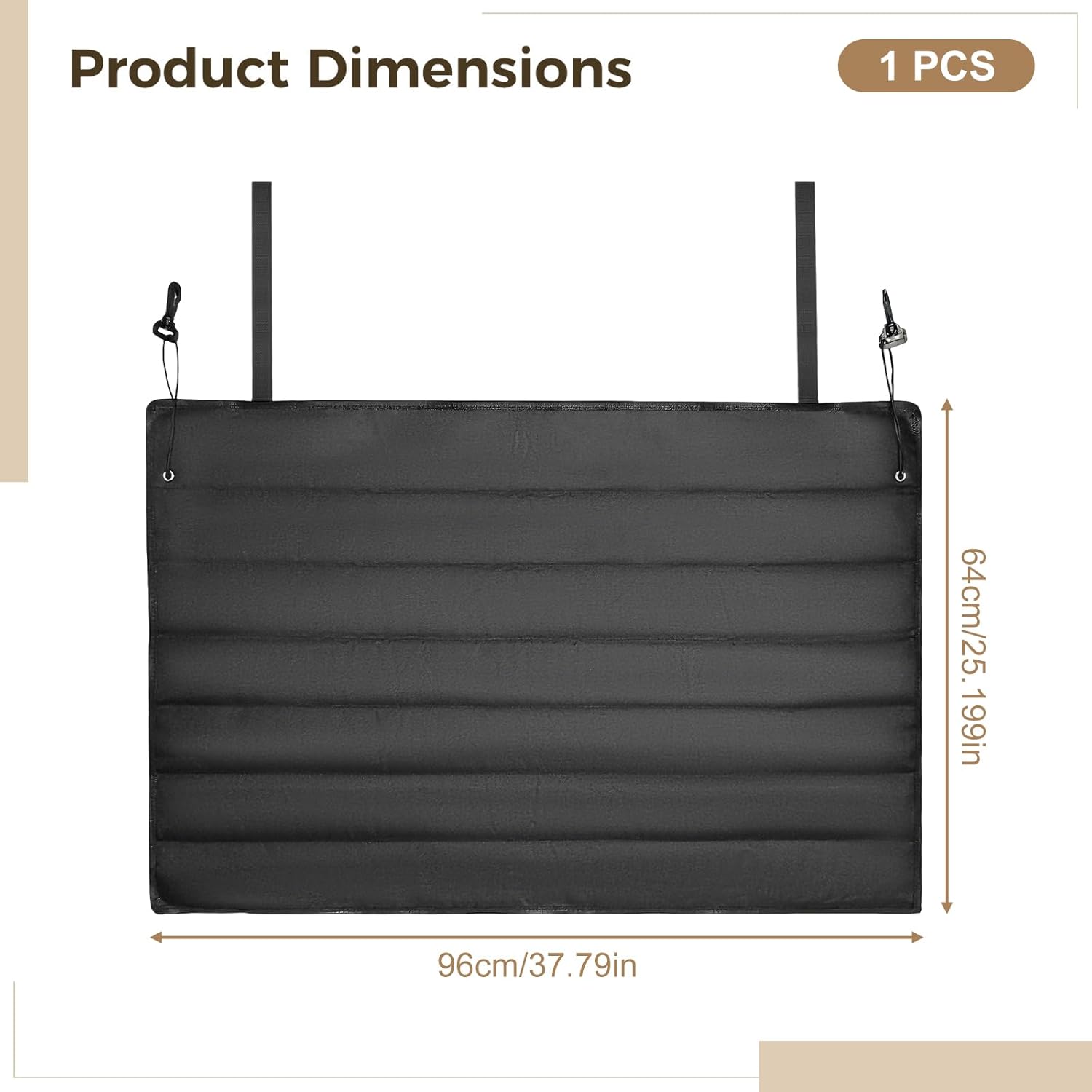 Thumbnail 3 de Itoyx Universal Car Trunk Mat (Oxford Cloth) 37.8 x 25.2 in for Boot Protection