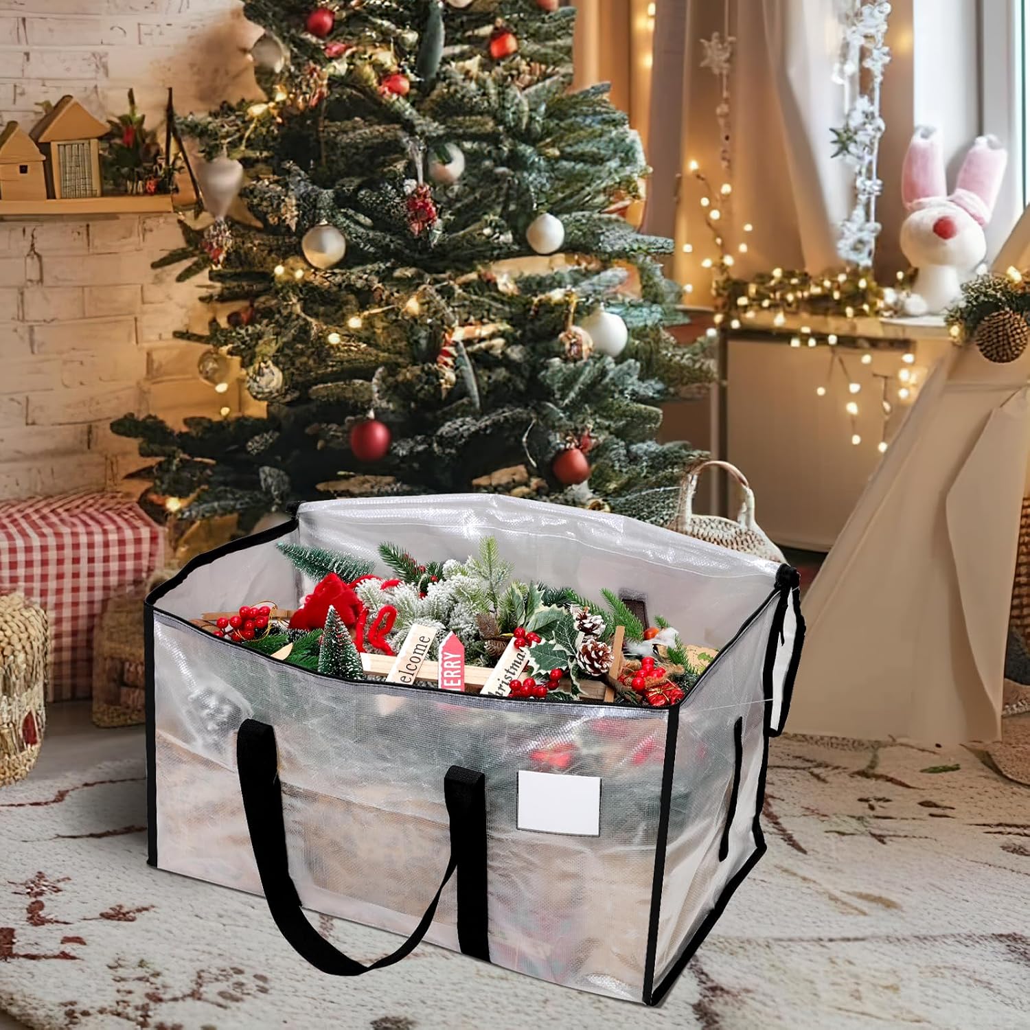 Thumbnail 1 de Dntorx 4 Pack 90L Clothes Storage Bags