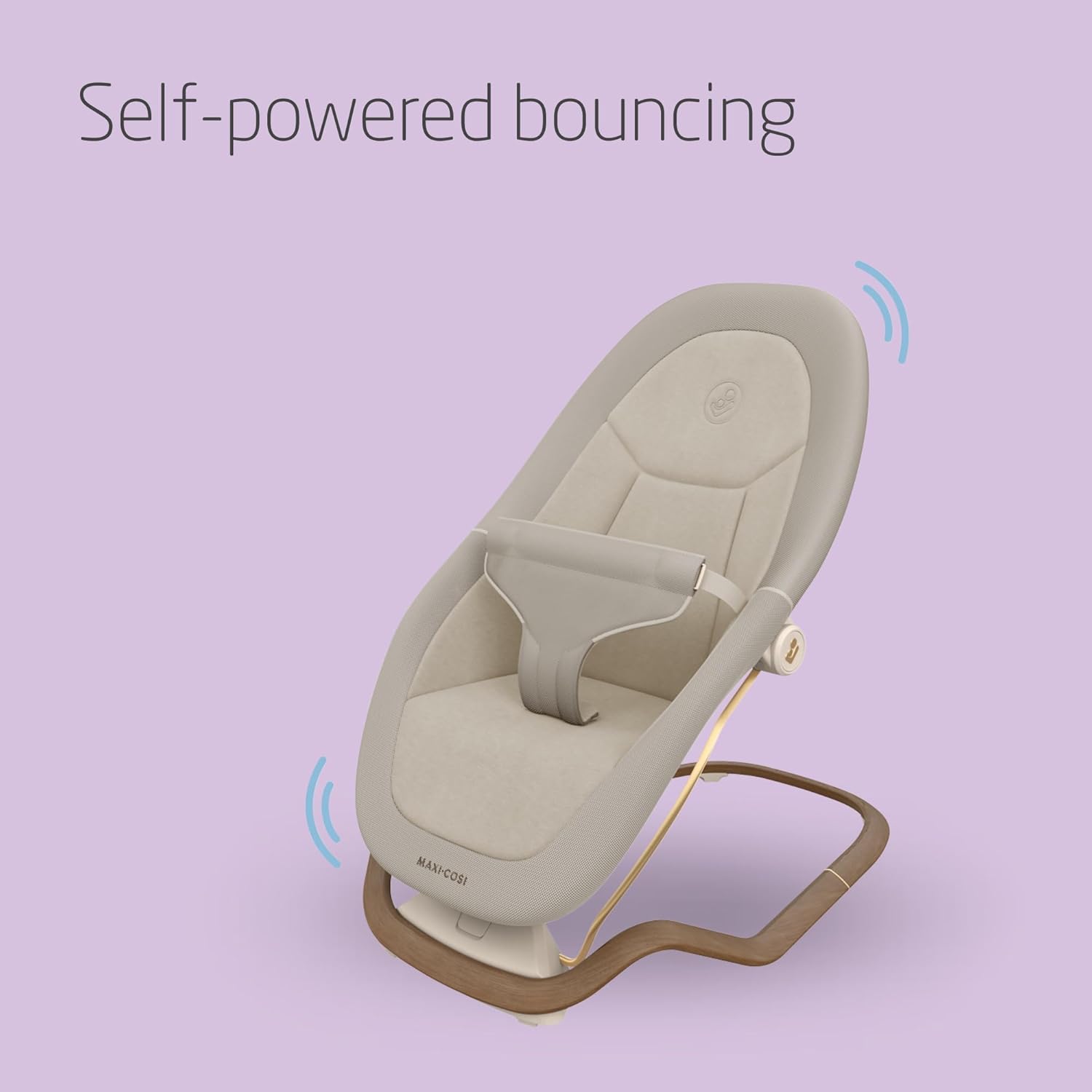 Thumbnail 1 de Maxi-Cosi Dove baby bouncer (0-3 years, 0-15 kg) – foldable, portable recline with 3-point harness in Elegance Beige