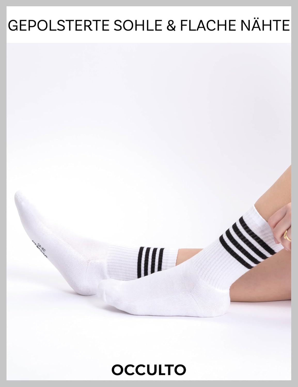 Detalle 2 de Occulto Steffi Tennissocken 6er Pack