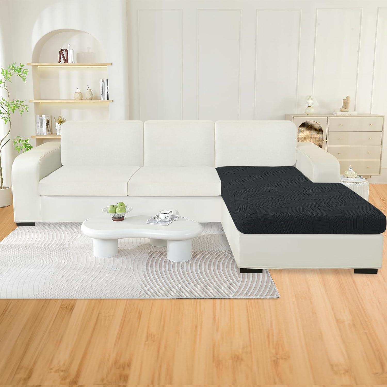 Detalle de Ystyle Funda Asiento Sofa Ajustable Gris