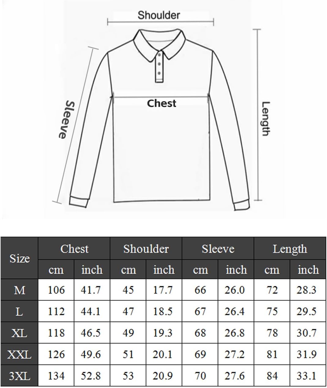 Detalle de Polo Uomo a Maniche Lunghe in Cotone con Colletto e Bottoni - Stile Sportivo per Autunno/Inverno