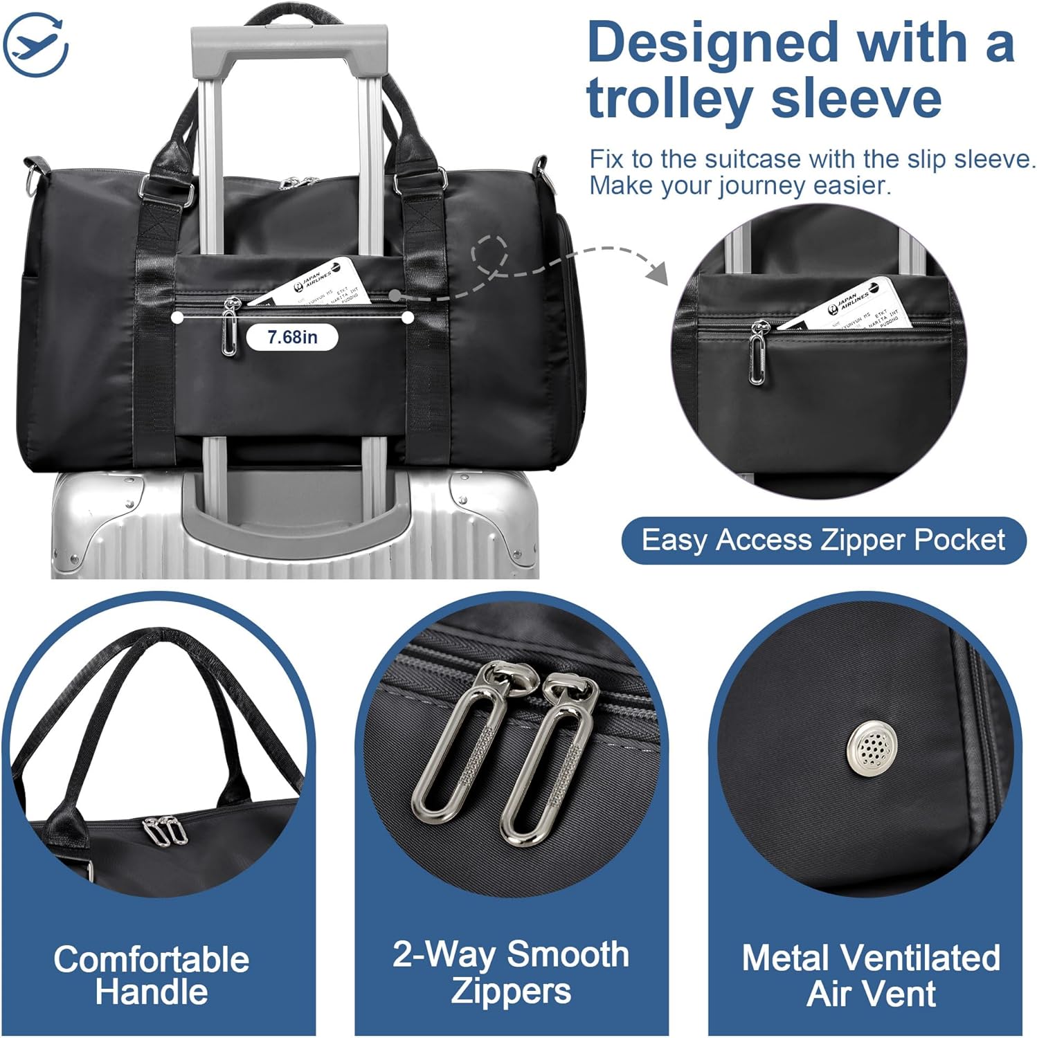 Thumbnail 3 de FIORETTO Gym Bag 45x28x20 cm