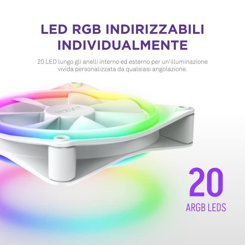 Thumbnail 2 de NZXT F Series F140 RGB DUO 2x