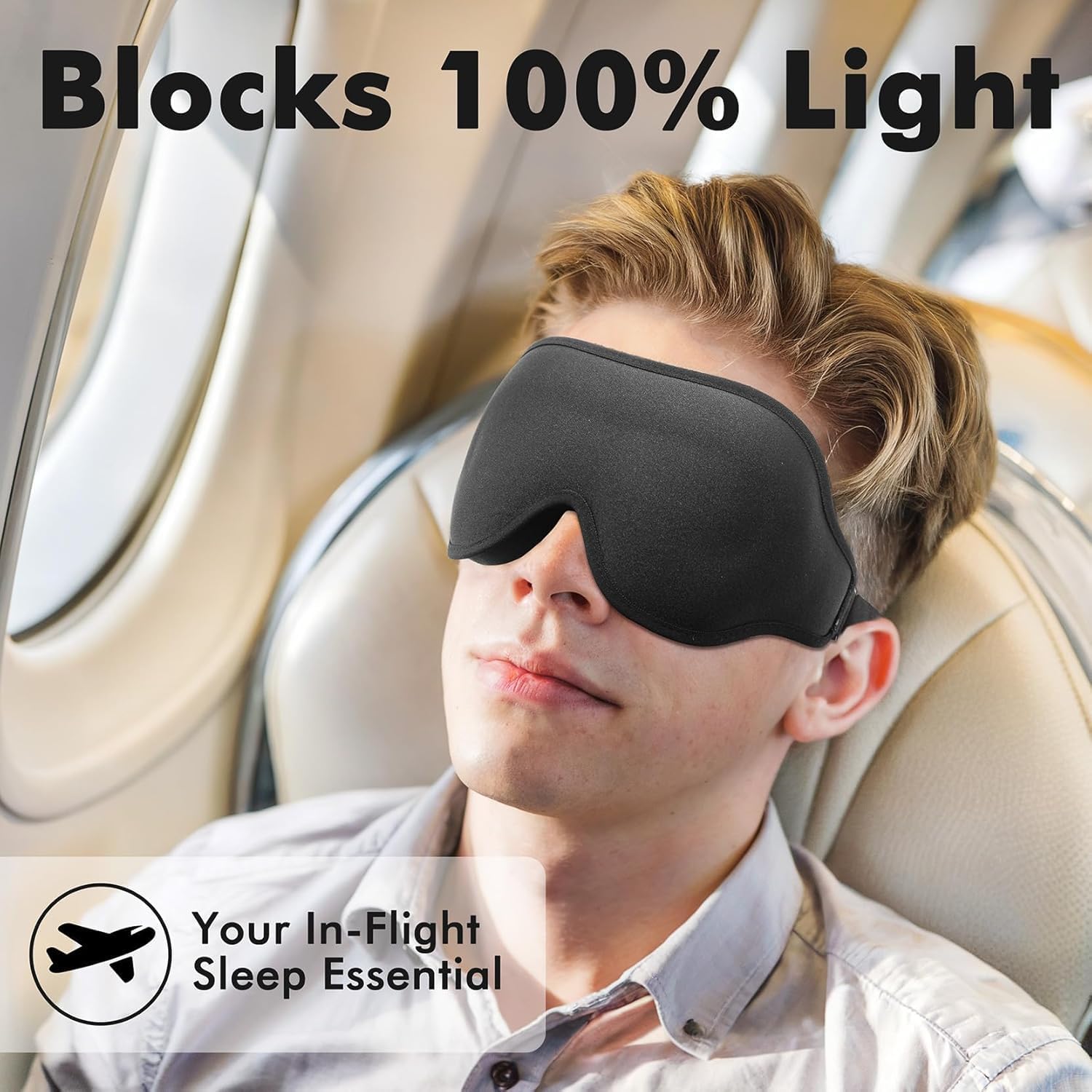 Thumbnail 1 de PAERDE 3D Sleep Mask